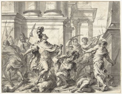 Perseus Shows the Head of Medusa by Godfried Maes
